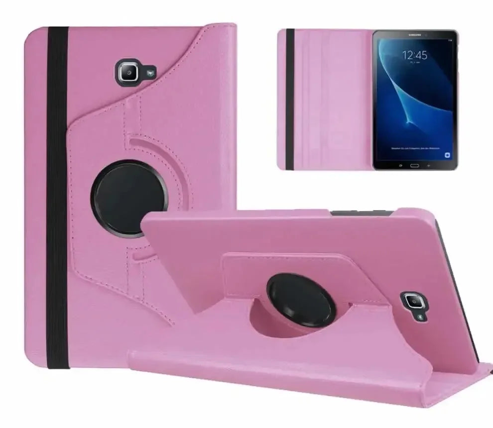 Cover protettiva rotante 360° per tablet 10.1" - design in pelle
