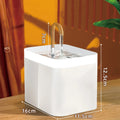 Fontana d'acqua per gatti USB, filtro automatico, 1,5 L, silenziosa