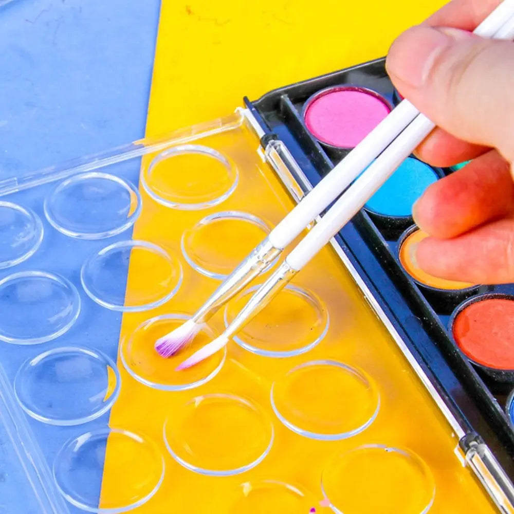 Set di acquerelli solidi con glitter metallizzato - 12/18/24/36 colori
