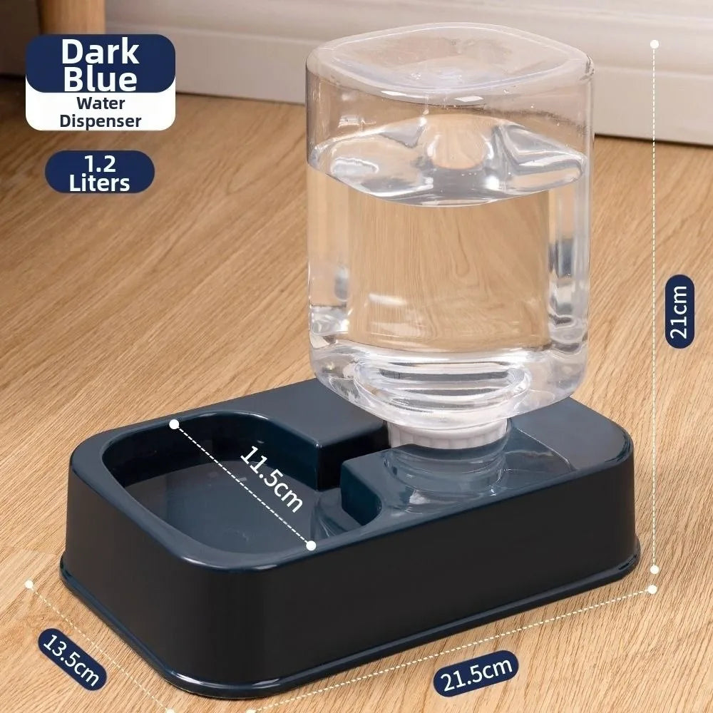 Distributore automatico cibo e acqua 1.5L/1.2L per cani e gatti