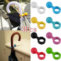 Set da 3 supporti a anello per ombrelli – Design colorato e compatto