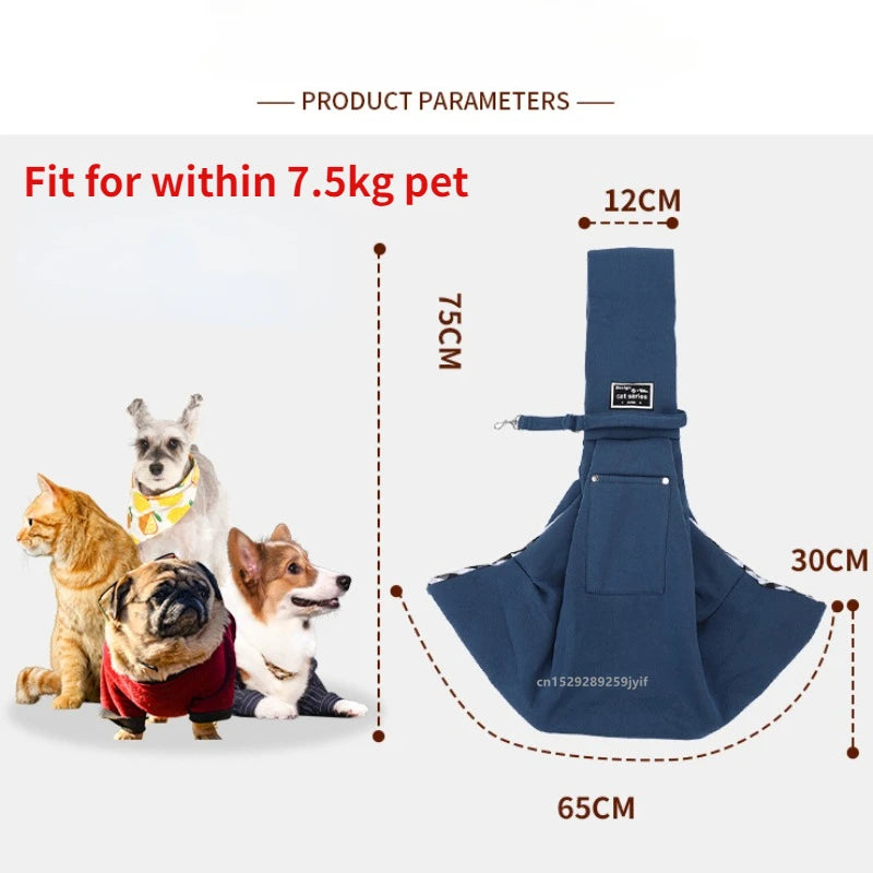 Borsa a tracolla per animali domestici – Trasporto comodo e portatile per cani,…