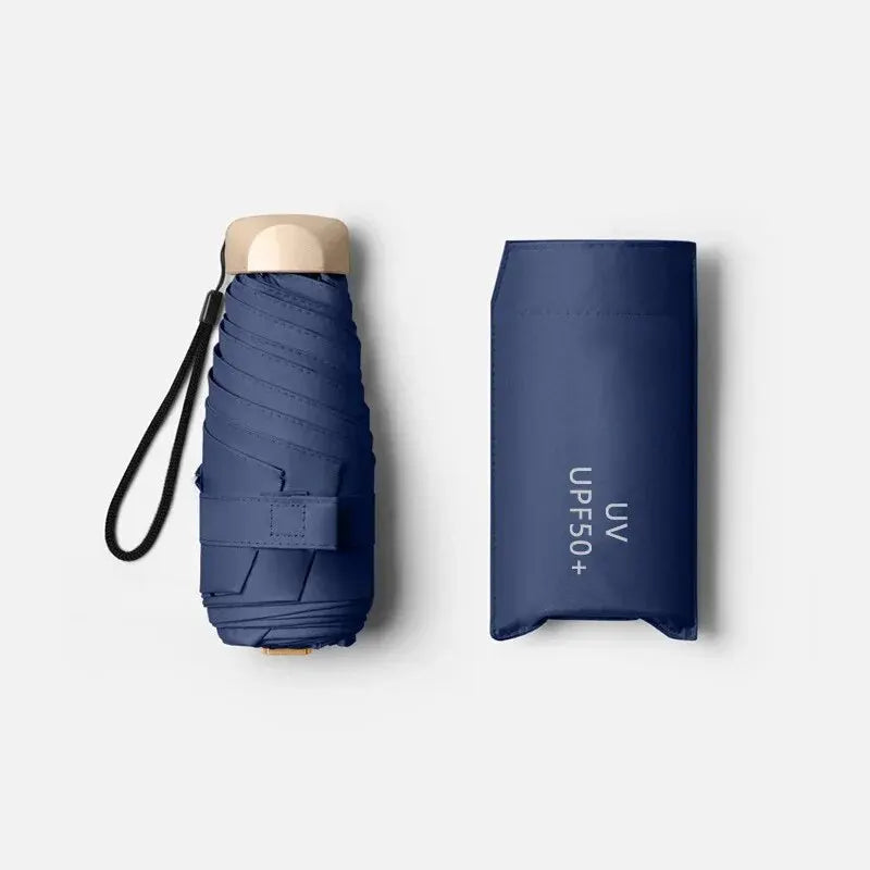 Ombrello da tasca pieghevole 55% Off, protezione UV e impermeabile