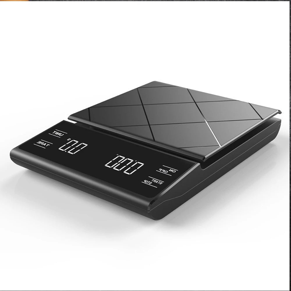 Bilancia da caffè digitale 3 kg con timer e precisione 0,1 g