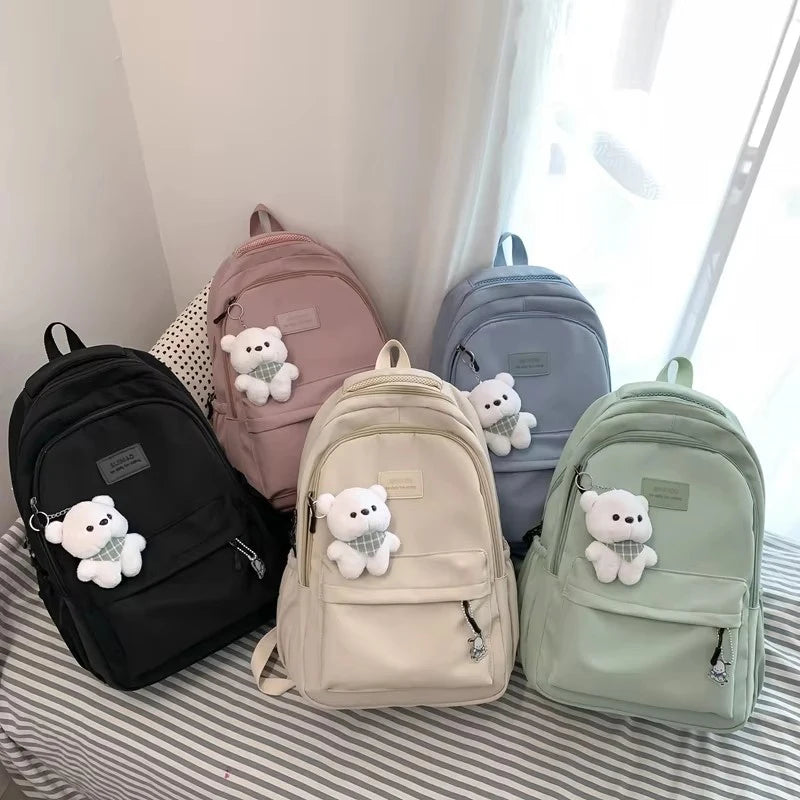 Sac à dos universitaire imperméable de 35 L, design unisexe et grande capacité