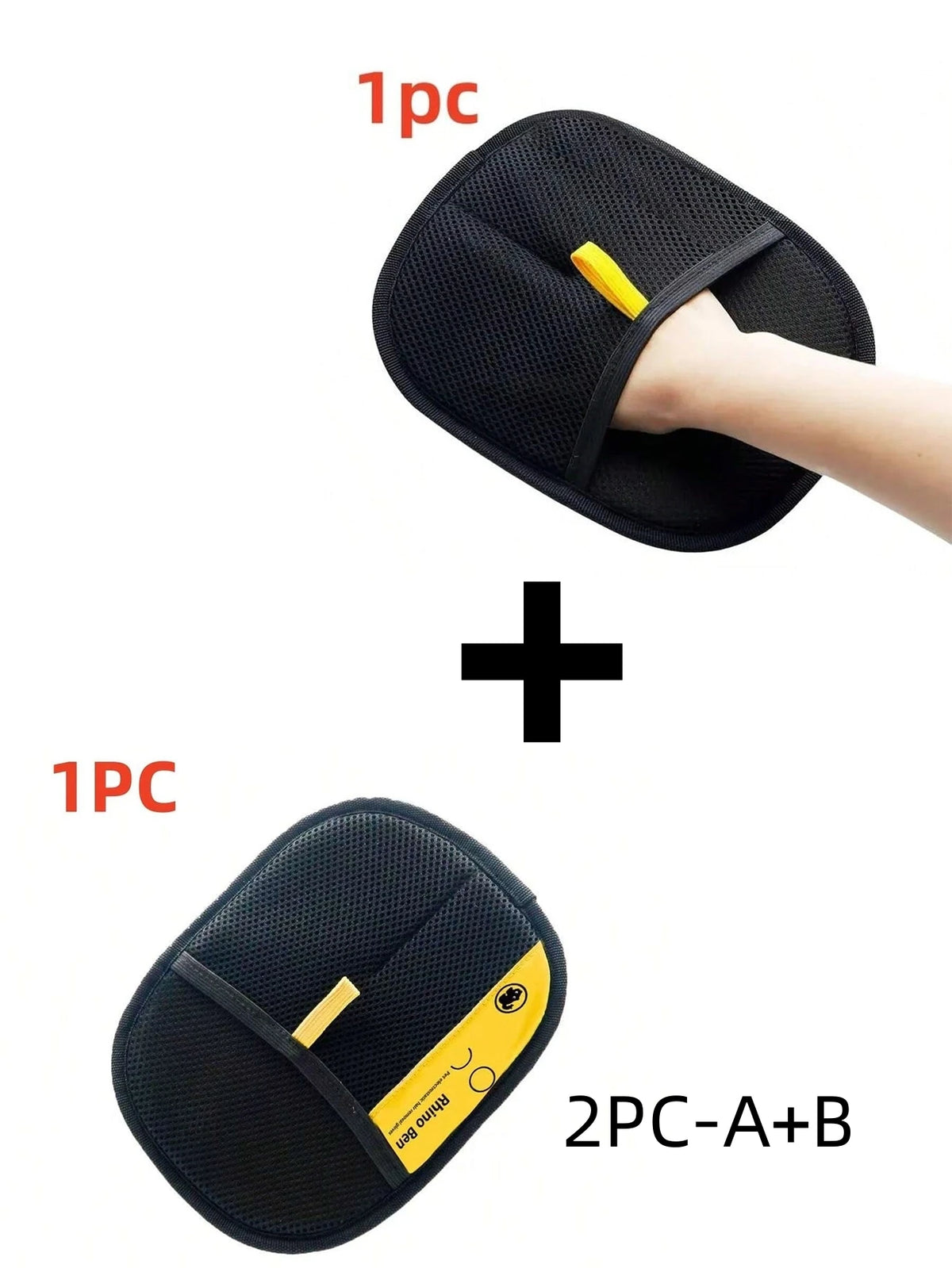Pet Static Hair Removal Gloves Effective for Removing Fur and Dander, Ideal for Cats and Dogs, Pet Grooming Essentials