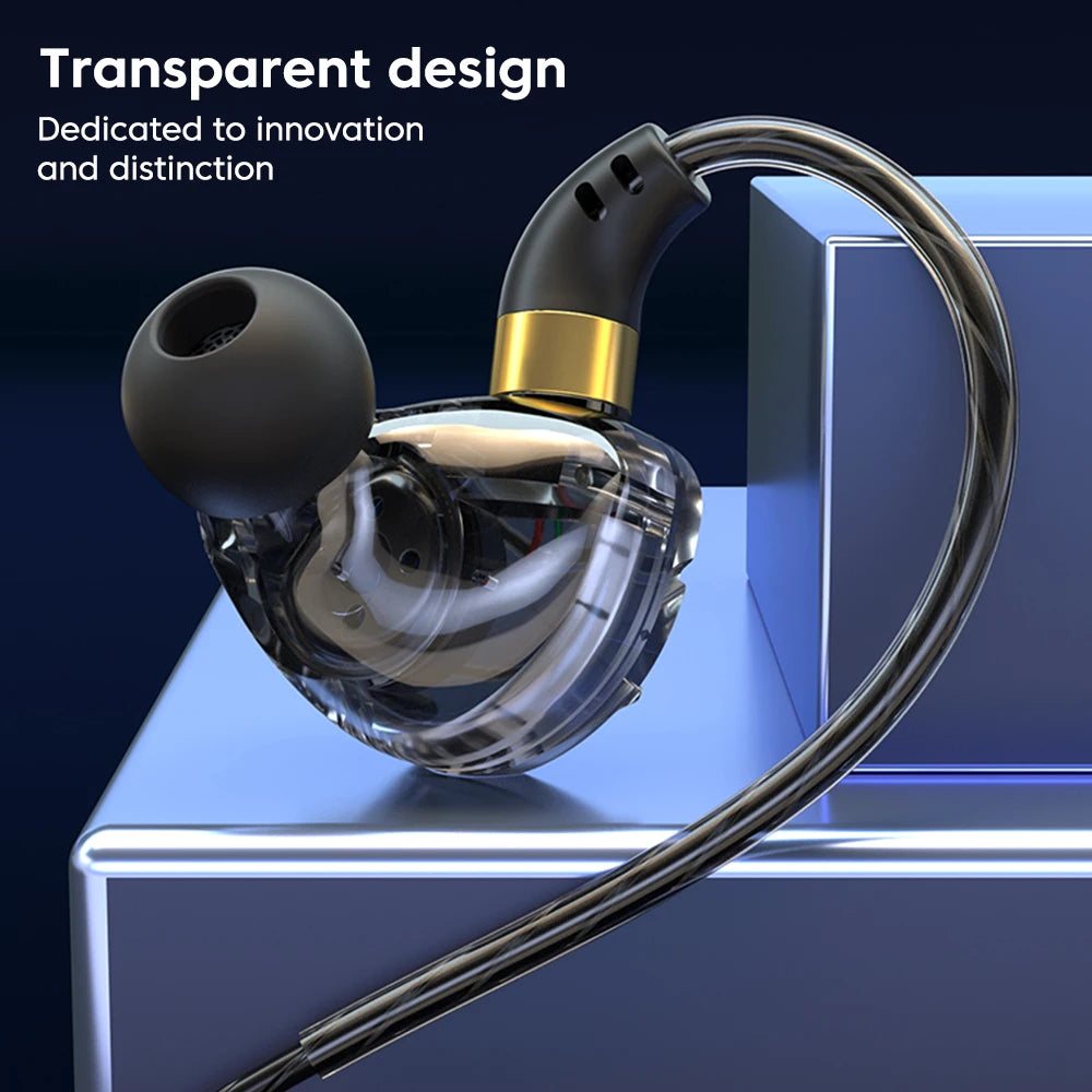 Cuffie In-Ear con Connettore Type‑C, Bass Potente e Controllo Volume