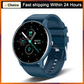 Smartwatch sportivo impermeabile 1.28" con monitor cardio, pressione e notifiche