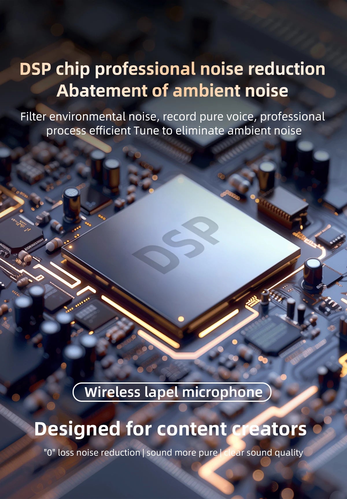 Microfono Lavalier Wireless Dual per iPhone e Android – Audio Cristallino