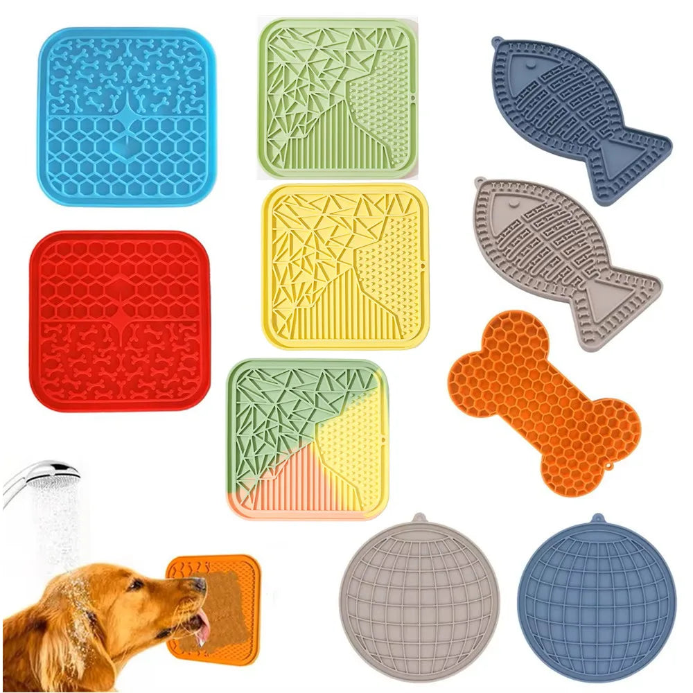 Tappetino in Silicone per Gatti e Cuccioli – Licking Mat Anti‑soffocamento
