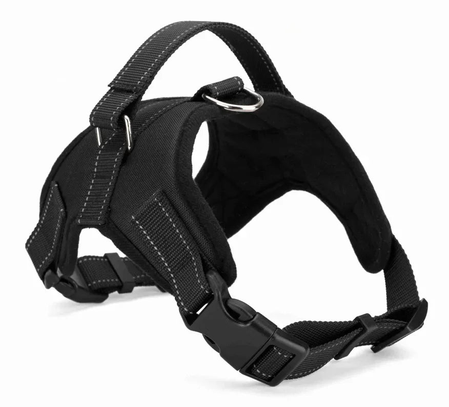 Imbrago regolabile in nylon traspirante con sgancio rapido per cuccioli