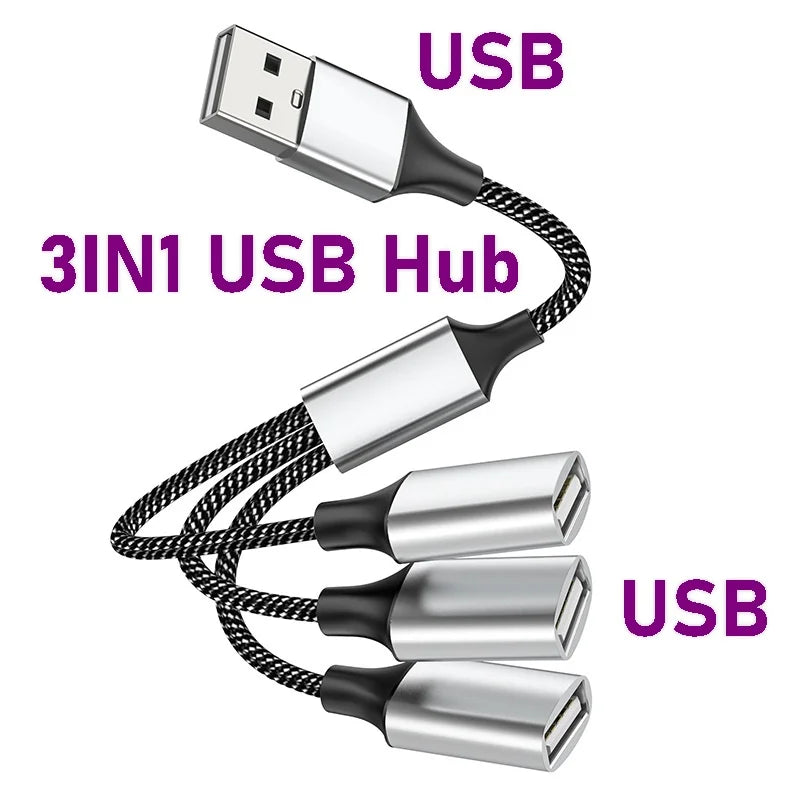 Hub USB Type-C 4 porte con supporto SSD 2.5" - Trasferimento dati veloce