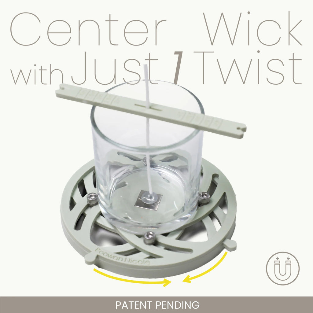 Nicole Quick Magnetic Candle Wick Centering Setter Tool Pro With Wick Holder for Candle Making
