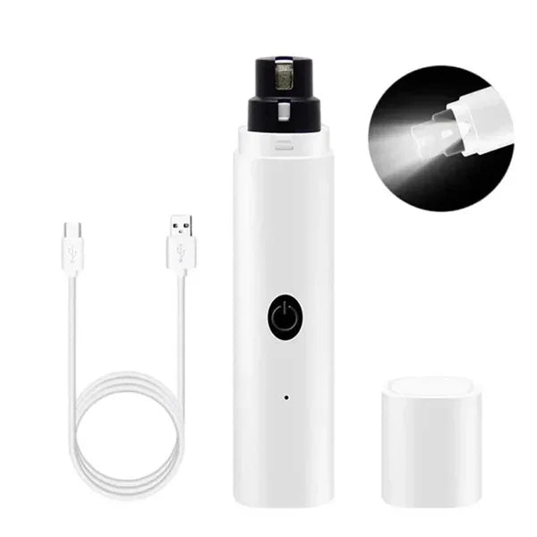 Elettrico Lime Unghie per Cani e Gatti, Troncatore Silenzioso con Luce LED e…