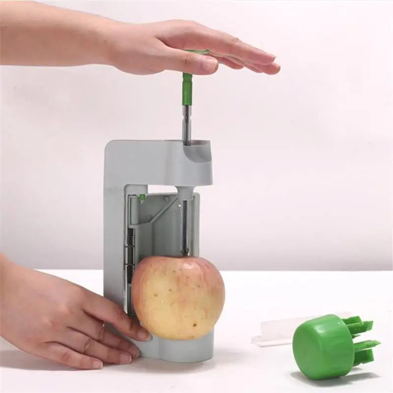 Affettatrice in plastica per mele, pere e verdure – tagliatore per patate