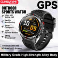 Smartwatch GPS 2026 con AMOLED 1.46", impermeabile 3ATM e batteria 540 mAh