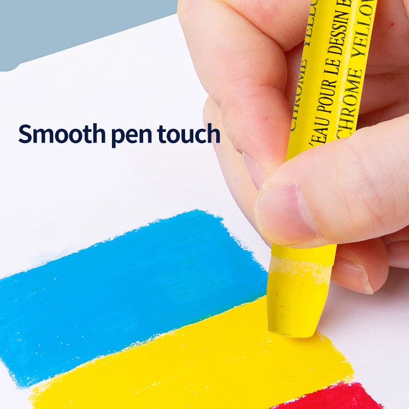 MUNGYO  Water-soluble Crayon Painting Pigment Crayon Artist For Gift Art Students School Supplies 12/24/36Colors MAC