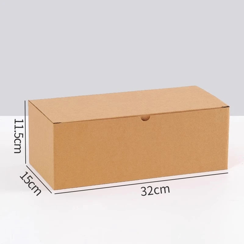 20pcs/lot Folding Corrugated Paper Box Mailing Shipping Gift Box Cardboard For Business Shipping Express Packaging Box