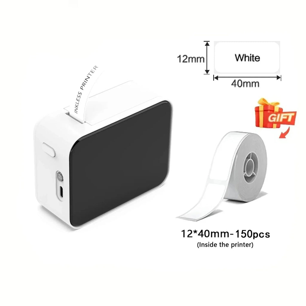 Stampante termica portatile Mini P15 Bluetooth per etichette 15 mm