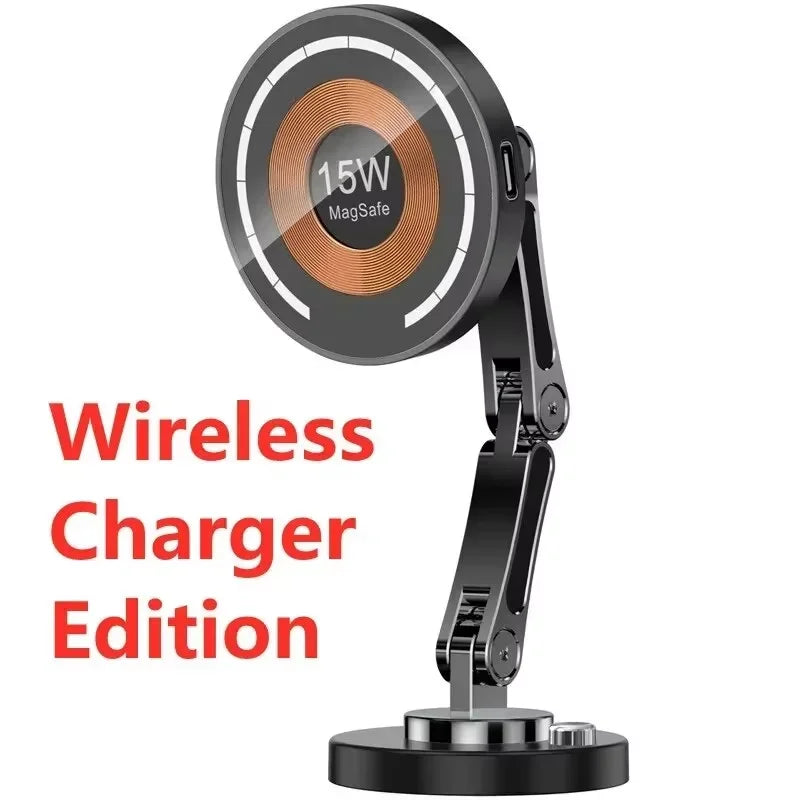 Supporto magnetico per auto con ricarica wireless 15W per iPhone 12-15
