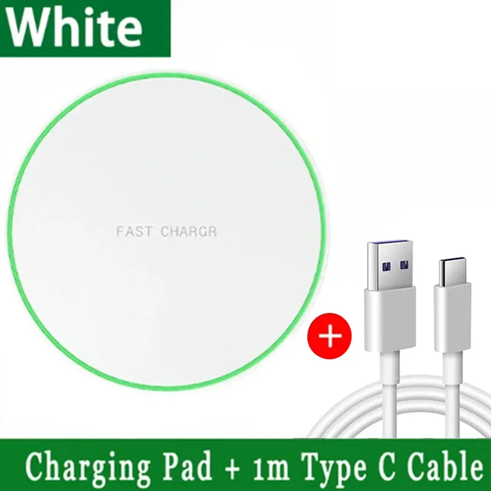 Caricatore wireless 30W per iPhone, Samsung, Xiaomi e altri dispositivi Qi