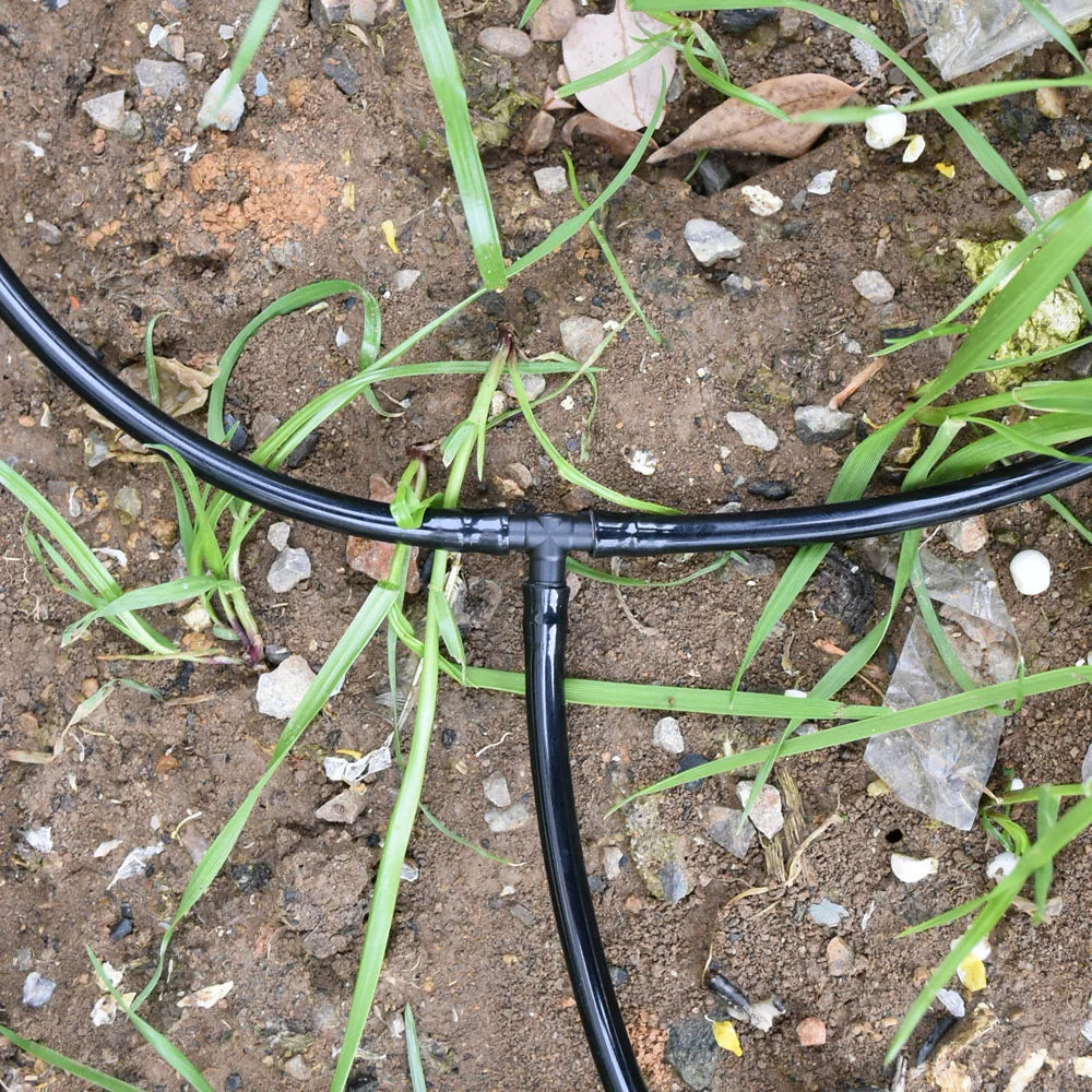 Irrigazione a goccia automatico 5‑50 m – Kit con gocciolatori rossi