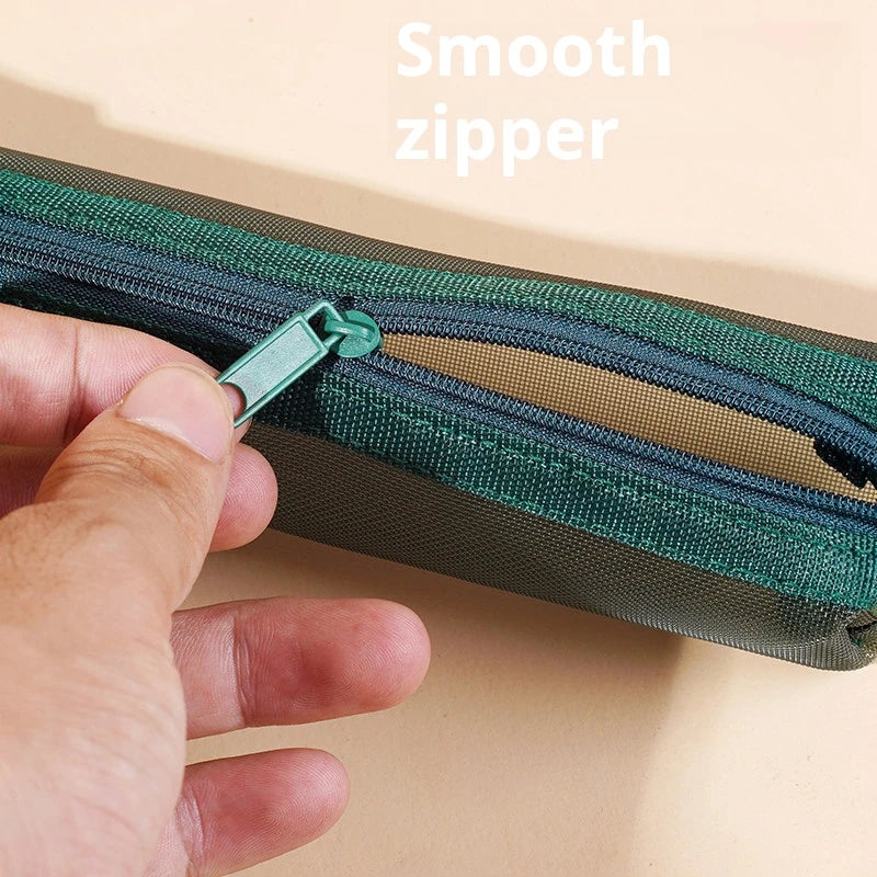 Portapenne organizer scolastico multifunzione zippered