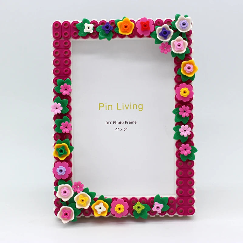 1PC DIY Handmade Creative Photo Frame Kit Memory Making Colorful Platform Photography Studio Gift Set