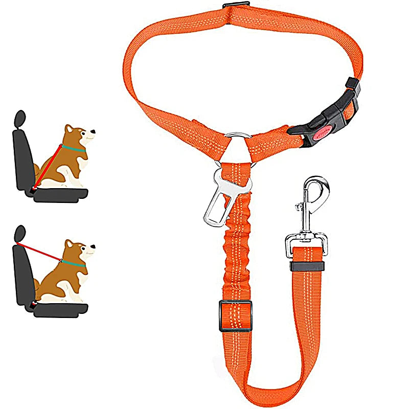 Imbracatura Canino Gatto Cintura Auto 2-in-1 Guinzaglio Sicurezza Sedile…