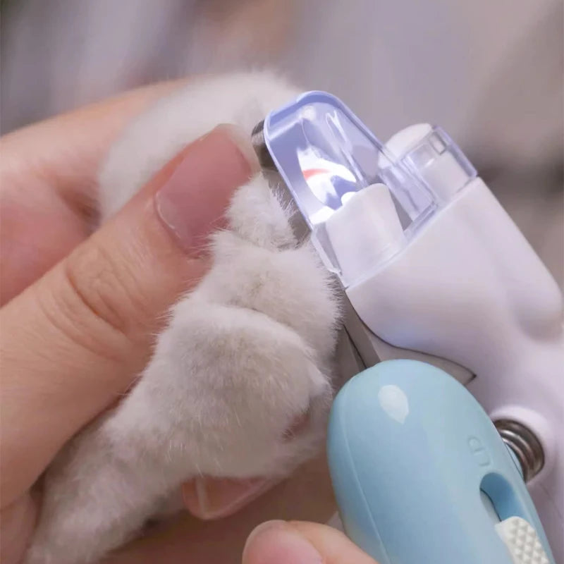 Tagliaunghie LED per cani e gatti – Forbici da toelettatura sicure e precise