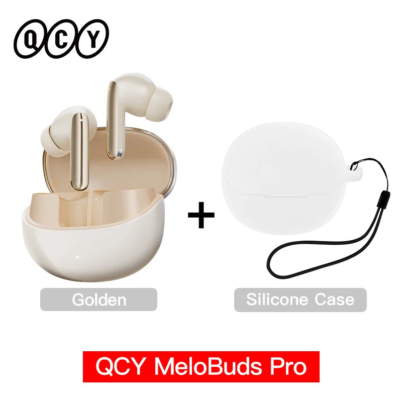 Auricolari wireless ANC 46dB Bluetooth 5.3 con LDAC e 34h di autonomia