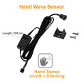 Striscia LED COB dimmerabile per armadi e scaffali, sensore touch, 12 V