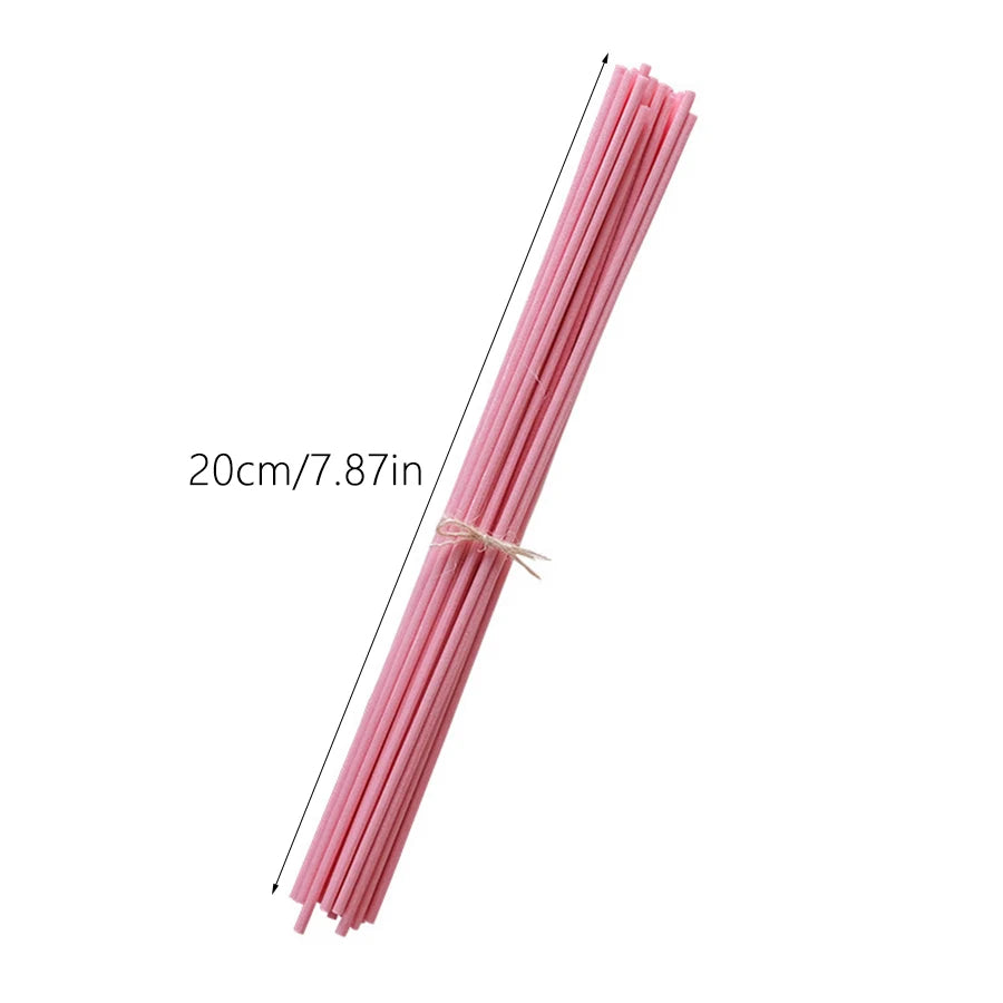 Bastoncini di Aromaterapia Rosa per Diffusione Oli Essenziali – Set da 10/20/60…