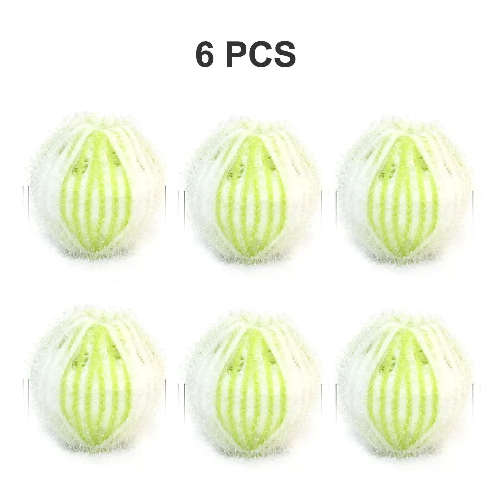 Set 6 palline in nylon per asciugatrice e lavatrice, rimuove peli di cane e…