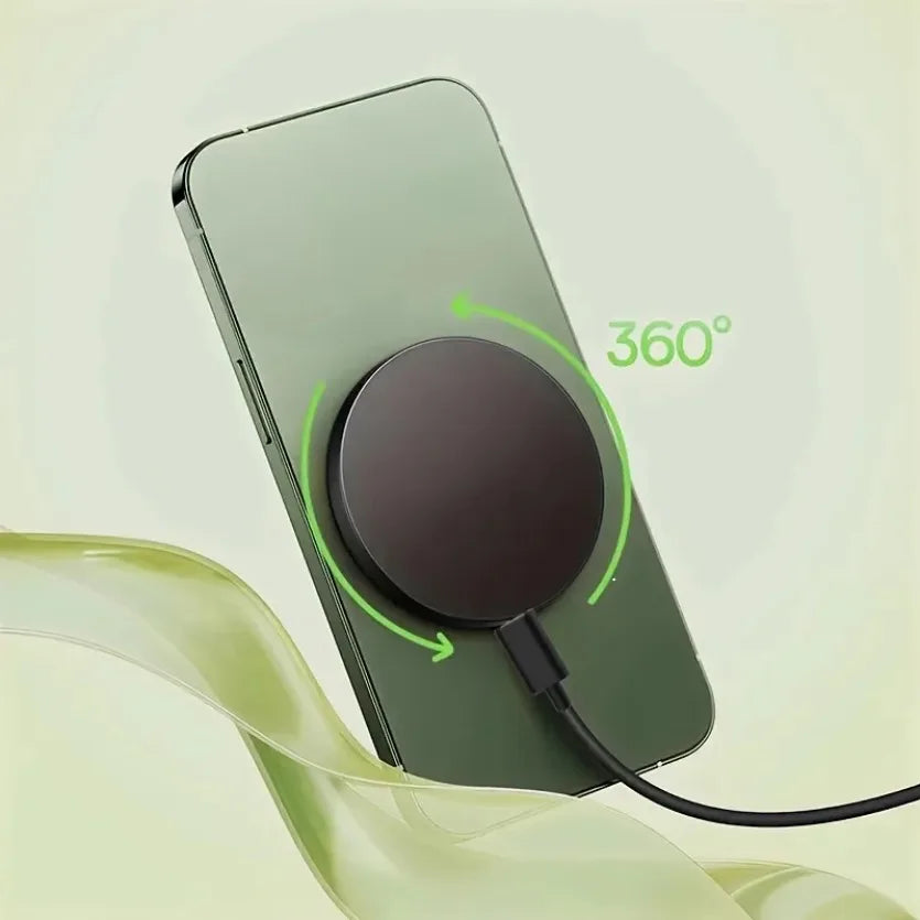 Caricatore Wireless Magnetico 15W per iPhone 12‑17, AirPods 4 Pro – Pad Ultra…