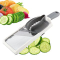 Mandolina regolabile in acciaio inox per verdure, frutta e formaggi