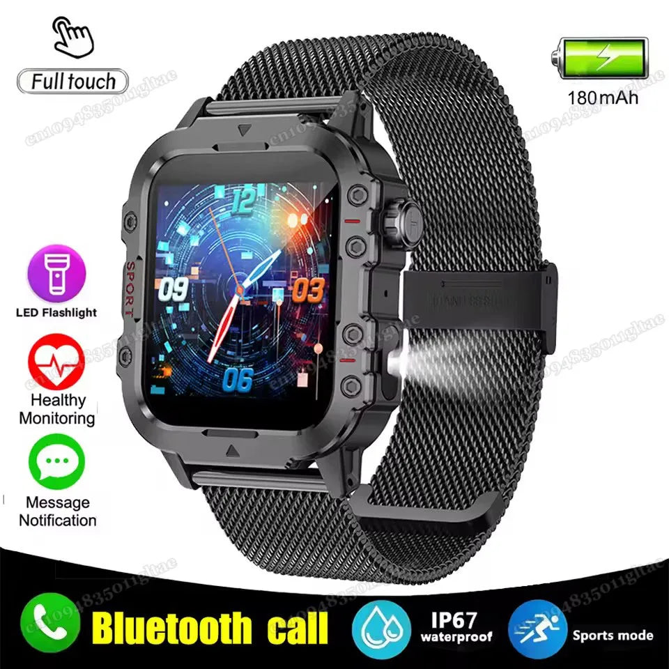 Smartwatch sportivo 2026 con GPS, monitor cardio, impermeabile, compatibile iOS…