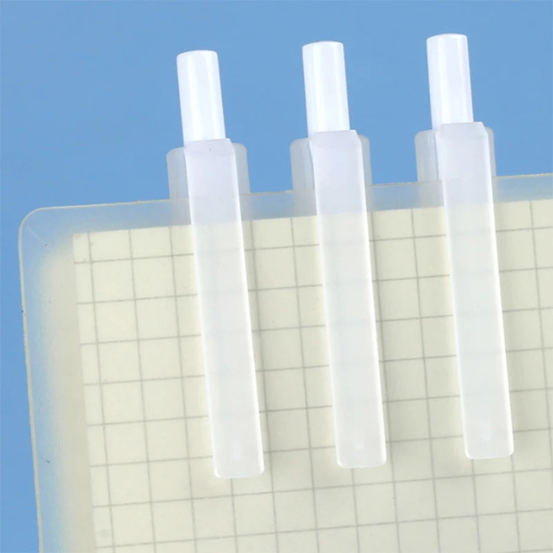 Set di penne gel retrattili 0,5 mm – 6/10 pezzi, inchiostro nero, rosso e blu