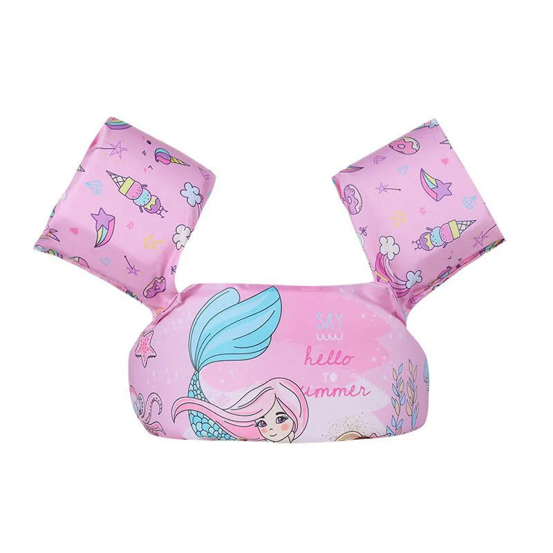 Gilet de natation pour enfants – Brassards en mousse EPE et nylon, sécurisés