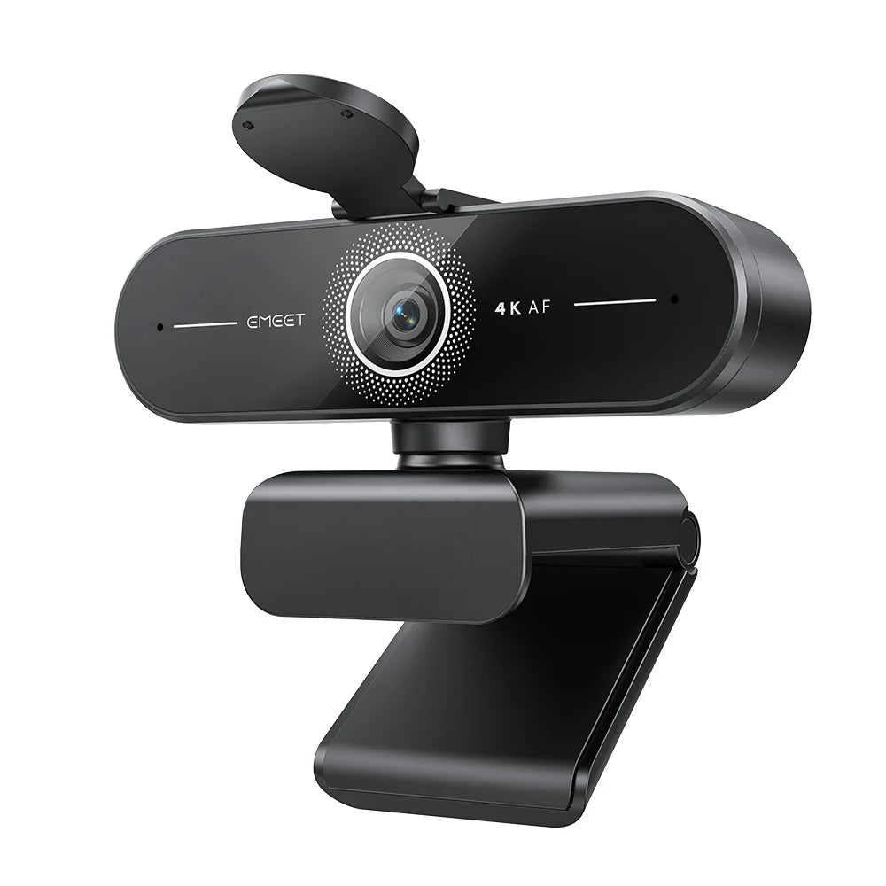 Webcam 4K UHD con autofocus PDAF e microfoni a cancellazione rumore