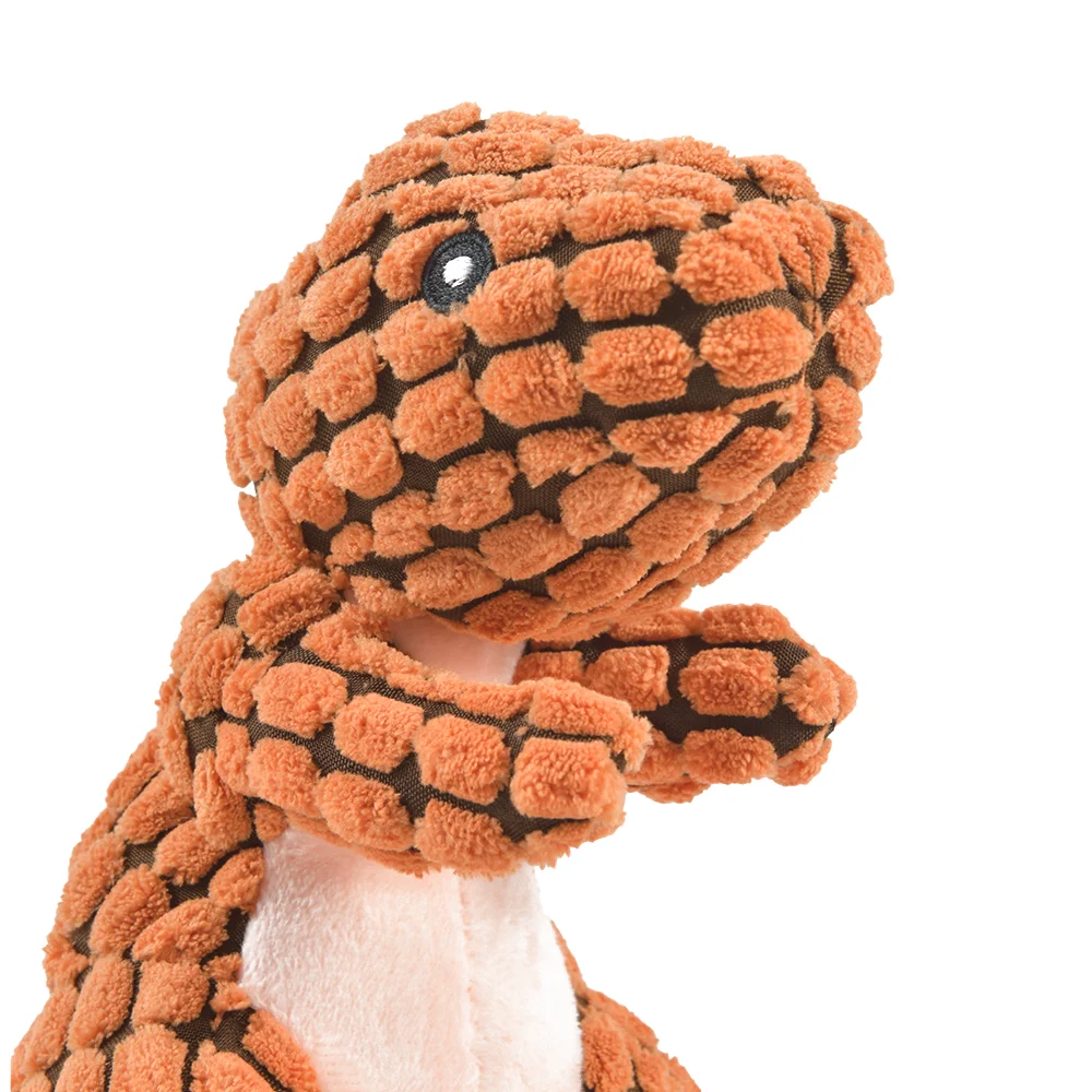 Giocattolo Plush Dinosauro per Cani - Gioco Masticazione Interattivo
