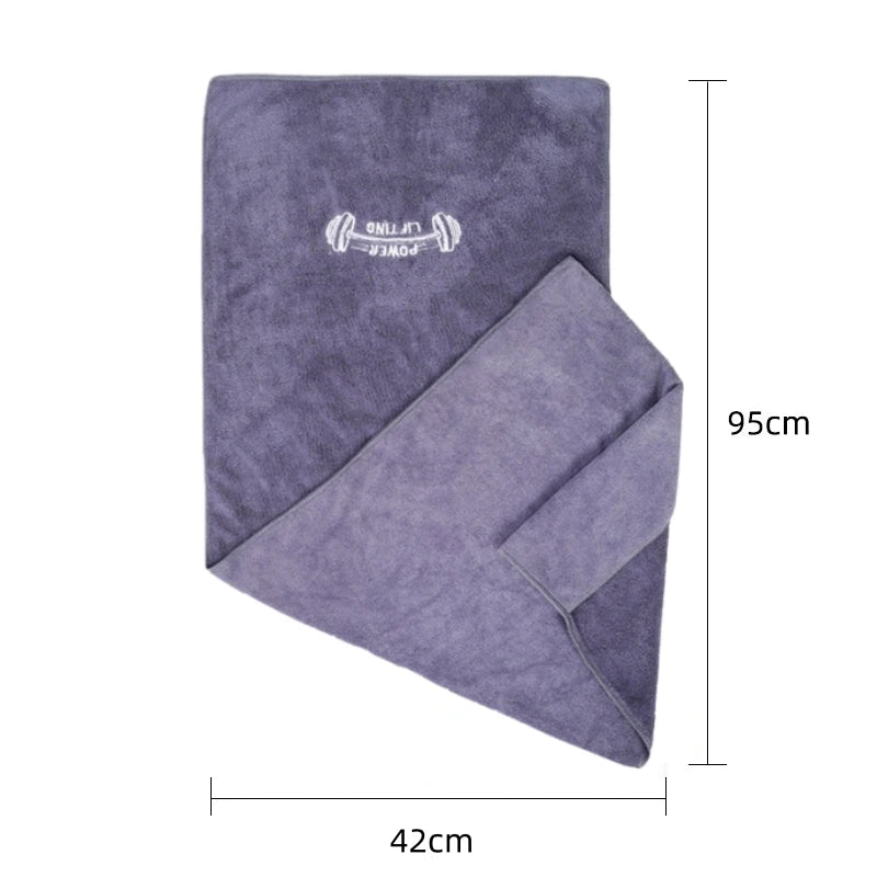 Asciugamano sportivo in microfibra 42×95 cm – rapido asciugatura, antiscivolo,…