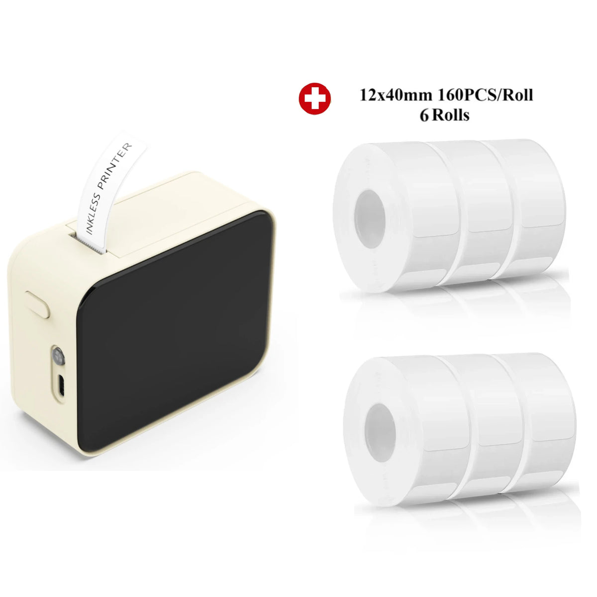 Stampante termica portatile Mini P15 Bluetooth per etichette 15 mm