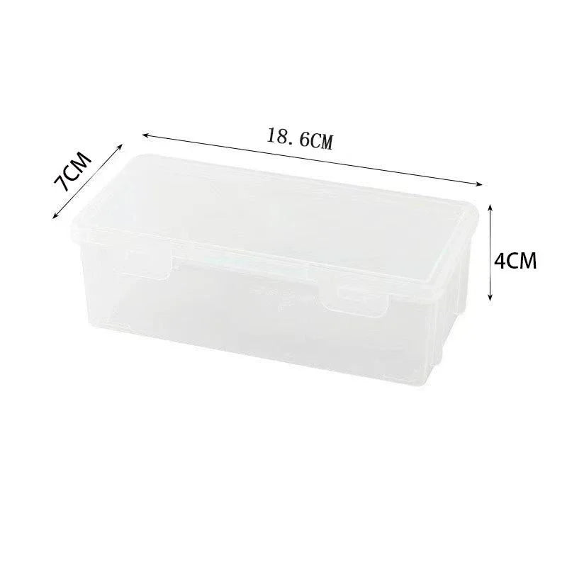 Trousse transparente pour crayons et papeterie, grande capacité et légère