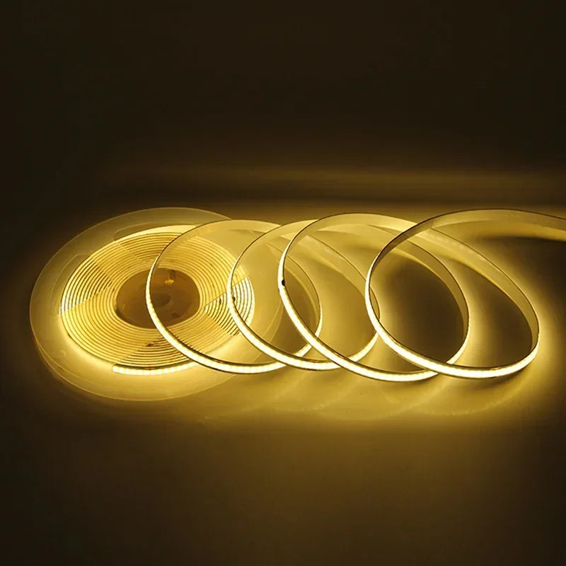 Striscia LED COB 320 Leds/m 8 mm 12‑24 V – Alta luminosità, colori…