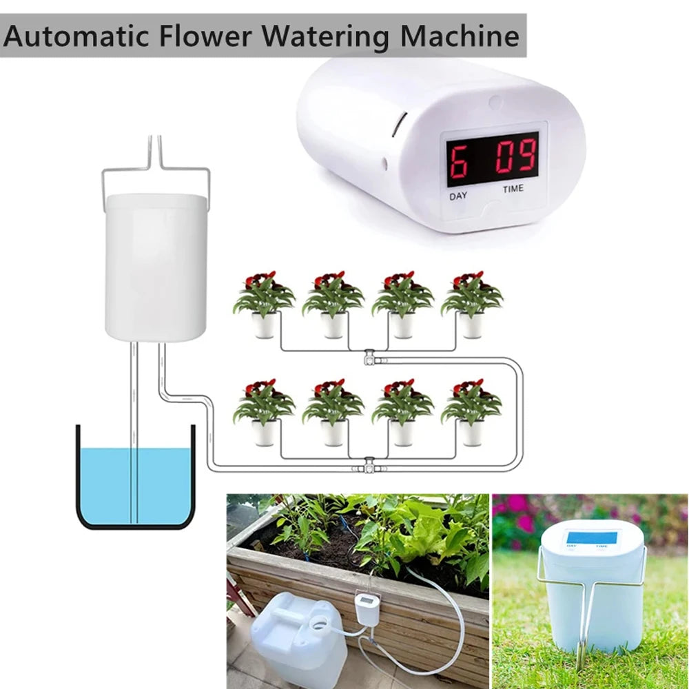 Kit Irrigazione Automatica con Goccia per Piante – 2-16 Testine