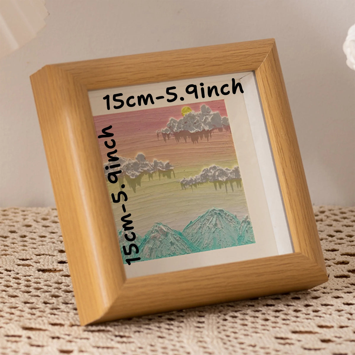Personalized Wooden Photo Frames, Custom Photo Frame Ornaments, Simple Holiday Gifts Indoors, Commemorate Precious Memories