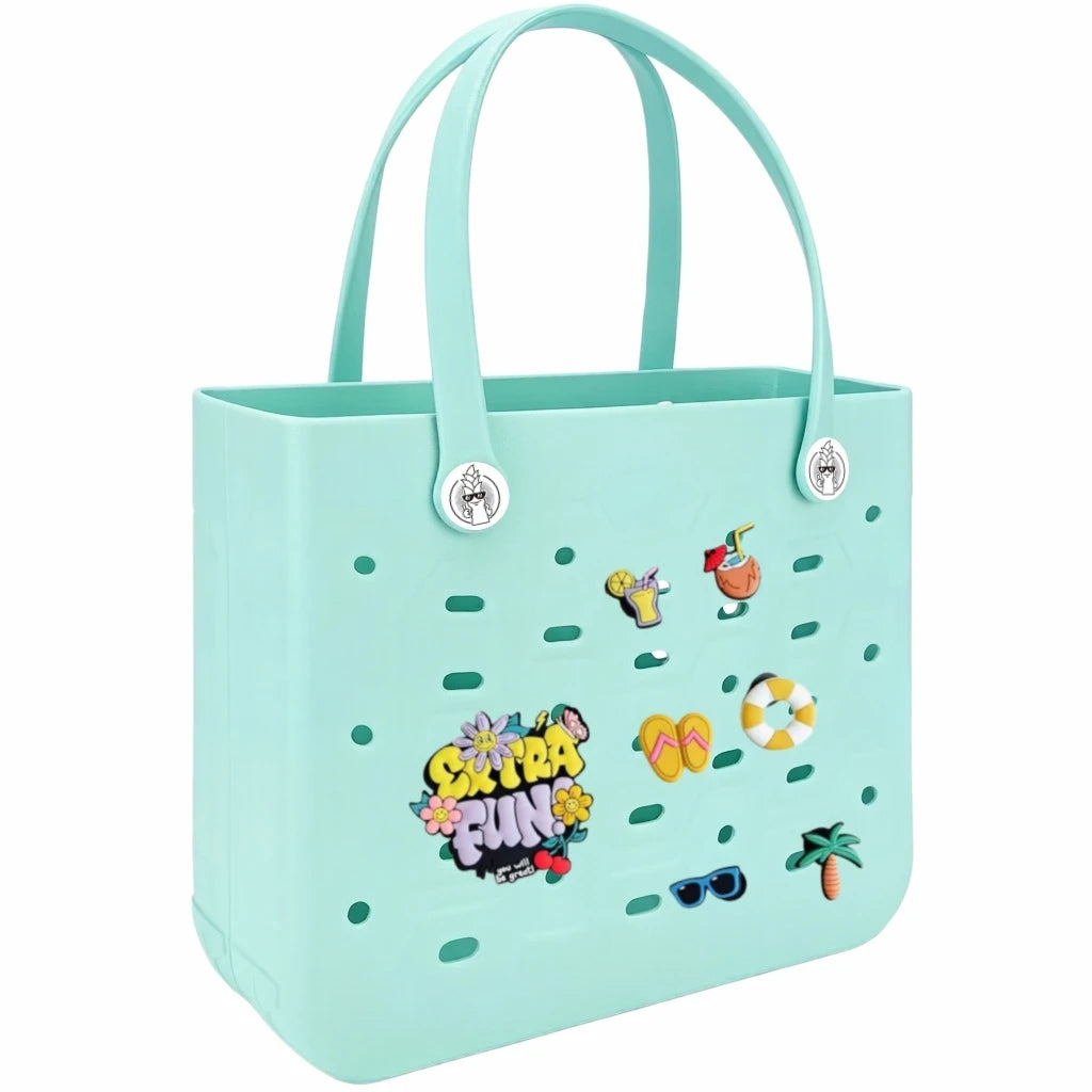 Borsa Mare EVA Impermeabile Tote Capiente Vacanze Picnic Shopping