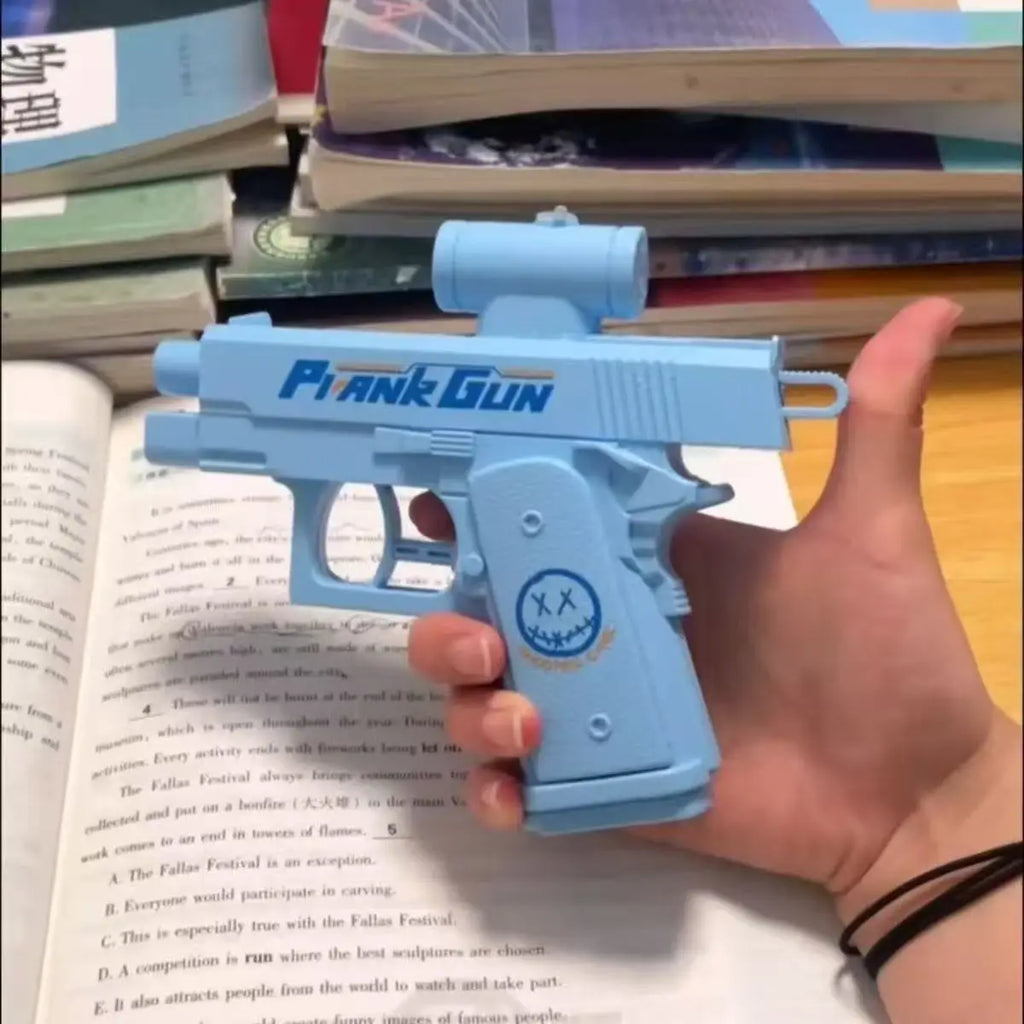 Pistola Acqua Doppia Retro - Giocattolo Prank Estate per Adulti e Bambini