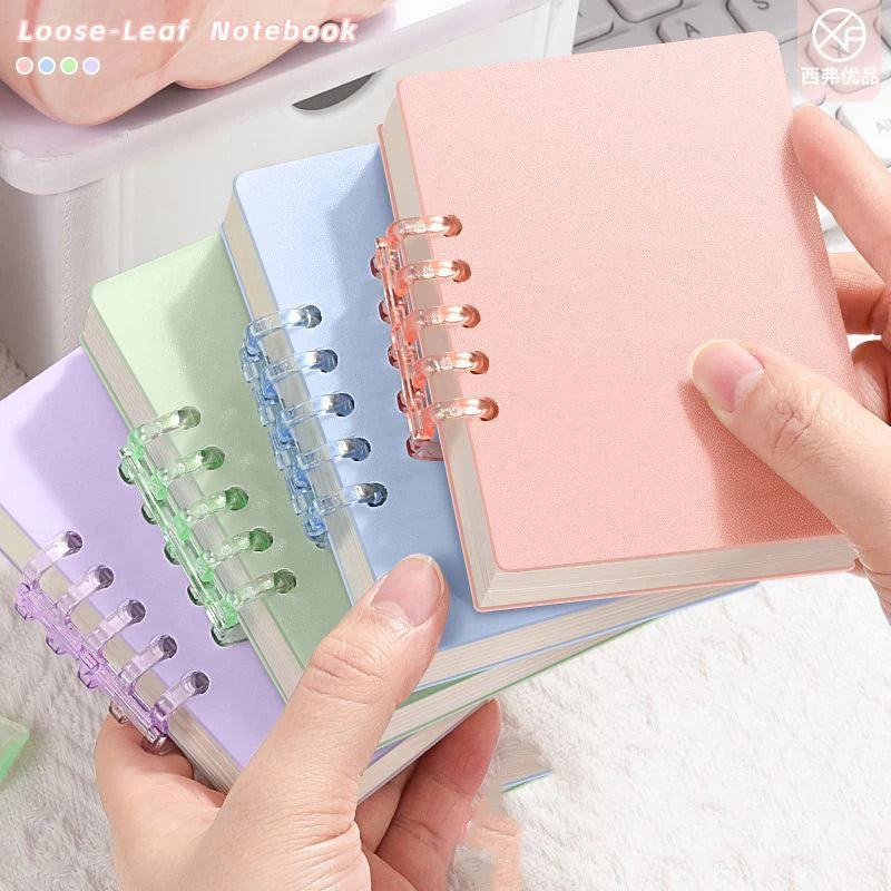 A7 Portable Loose-leaf Notebook A Mini Pocket Notebook with High Appearance Standards for Students Is A Learning Tool